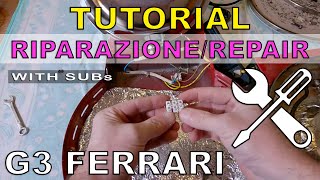 🍕 G3 Ferrari Delizia 🛠️tutorial smontaggio rotazione pietra refrattaria e sostituzione morsetto [upl. by Leahcimnhoj505]