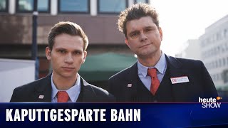 Veraltet und verspätet Lutz und Fabian machen Bestandsaufnahme bei der Deutschen Bahn  heuteshow [upl. by Iram]