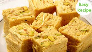 HALDIRAM WALI SOAN PAPDI RECIPE सबसे आसान  Patisa Recipe  Indian Sweets  Cook with Bir [upl. by Oal]