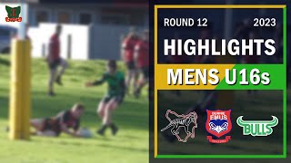 Launceston vs NW Coast Highlights  U16 Rugby  Tasmanian Rugby Union 2023 [upl. by Ahsinad150]