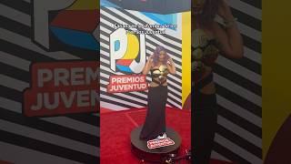 Fariana en la alfombra roja de Premios Juventud 2024 [upl. by Ayeki]