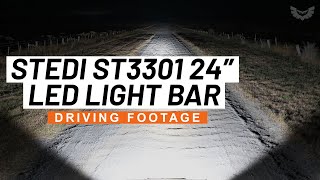 ST3301 24inch Raw Night Driving Video ST330116L  STEDI [upl. by Rankin619]