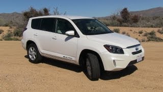 2013 Toyota RAV4 EV 060 MPH Technology Demonstration [upl. by Noicpecnoc238]