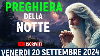 🌙 PREGHIERA DELLA SERA – PER LA PROTEZIONE – ARMATURA SPIRITUALE CONTRO LE TRAPPOLE DELLA NOTTE [upl. by Auqinihs]