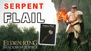 How to get Serpent Flail Weapon ► Elden Ring DLC [upl. by Carmencita]