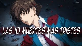 Las 10 muertes más tristes del anime  Top 10 [upl. by Moulden]