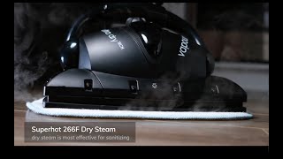 Euroflex Vapour M2R Steam Mop with Ultra Dry Steam™ Technology [upl. by Hitchcock]