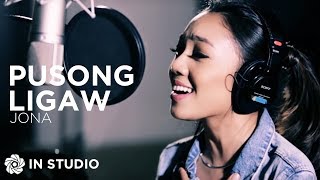 Pusong Ligaw  Jona Official Recording Session [upl. by Aelc]