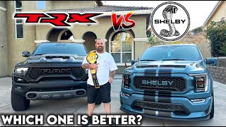 The Toughest Choice Rams TRX vs Fords Shelby Super Snake [upl. by Aleras228]