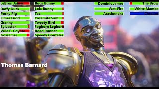 Space Jam A New Legacy 2021 Final Game with healthbars 23 [upl. by Walworth960]