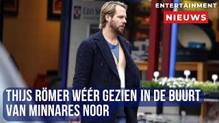 Thijs Römer betrapt bij Noor de Groot en rijdt fiets kapot [upl. by Hanford]