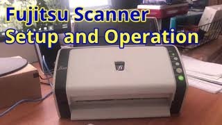 How to install configure and use Fujitsu Scanner [upl. by Akinaj722]