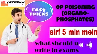 op poisoning organophosphate compoundsIrreversible anticholineesterasestreatmentpharmacology [upl. by Ajed]