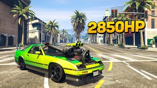 Arrancones En Un Carro De 2850HP Gta Rp [upl. by Asilak676]