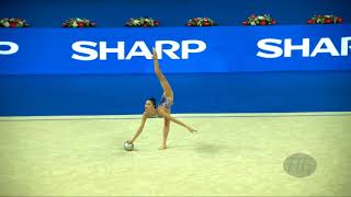 BALDASSARRI Milena ITA  2017 Rhythmic Worlds Pesaro ITA  Qualifications Ball [upl. by Huntlee]