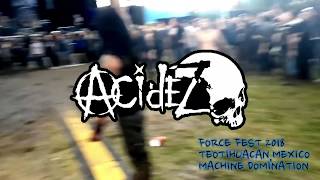 Acidez Wall Of Death FORCE FEST 2018 [upl. by Lovel]