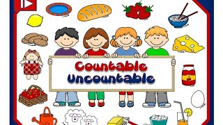 Countable and Uncountable Nouns Song [upl. by Pentha942]