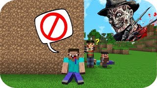 NOOB VS CREEPYPASTA CASA FREDDY KRUEGER 😱 ¿SOBREVIVIR A LAS PESADILLAS MINECRAFT TROLL  ROLEPLAY [upl. by Ellinej]