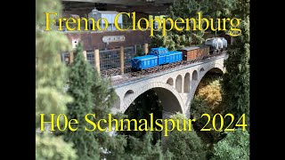 Fremo Cloppenburg 2024 H0 und H0e Schmalspurtreffen [upl. by Culosio]