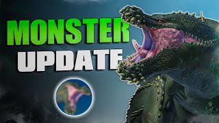 NEW MONSTER UPDATE   Roblox New Monster Hunter Games MP [upl. by Nedmac907]