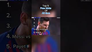 Best Free Kicks of All Time footballshorts messi soccer sports viralshort ronaldo fypシ゚viral [upl. by Ynaoj791]