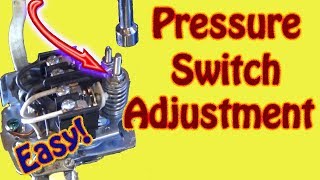 How to Adjust a Water Well System Pressure Switch and Bladder Tank  Well Pump Diagnostics [upl. by Laeno]