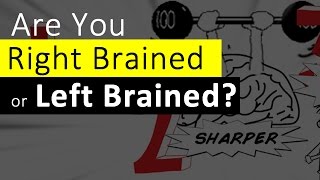 Right Brain Left Brain  Are You Right Brained or Left Brained [upl. by Jenda]