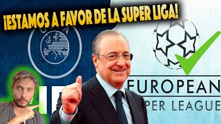 CANAL DEL PSG A FAVOR DE SUPER LIGA EUROPEA ✅ FLORENTINO PÉREZ [upl. by Greggory884]