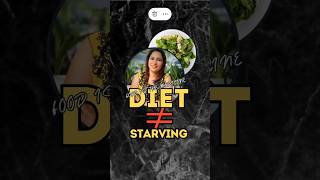 🍽️ Dieting ≠ Starving It’s About Balance 🌿dieting diettips food [upl. by Mazur]