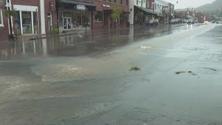 Boone NC sees surge of flooding [upl. by Domini]