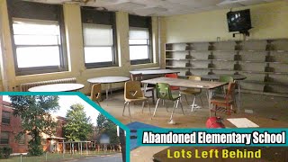 Exploring an Abandoned Elementary School with lots Left Behind [upl. by Kelam298]