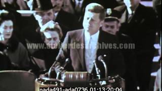 Cérémonie dinvestiture de John F Kennedy [upl. by Eaner304]