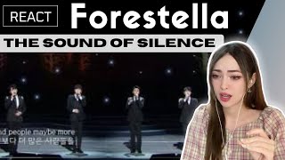 REACTING to FORESTELLA  포레스텔라   The Sound of Silence [upl. by Romelda]