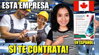 👉OFERTA DE TRABAJO EN CANADA  Empresas que dan Trabajo a extranjeros 🇨🇦 TUTORIAL [upl. by Atteve]