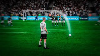 QUARTAS COPA DO BRASIL CORINTHIANS vs PALMEIRAS Róger Guedes lenda  FIFA 23 MODO CARREIRA EP62 [upl. by Brill]