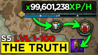 Updated New Fastest Method 1100 in Season 5 Diablo 4 [upl. by Selie]