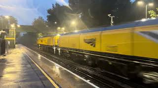 4Q01 Tonbridge Engineers Siding to Poole  Nutfield Surrey 15th July 2024 [upl. by Lucienne]