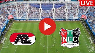 Highlights AZ  NEC  Eredivisie [upl. by Hilbert830]