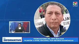 Entrevista a Secretario Nacional SINTRAP INPE por televisora Arequipeña  07 Agosto 2024 [upl. by Shay]