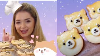 CHEF MIMI MAKING CUTE SHIBA INU COOKIES  mimifun [upl. by Figueroa]