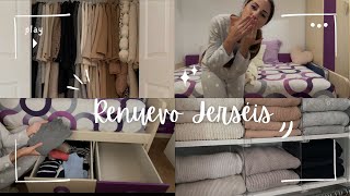 🏡 Renuevo JERSEIS 🍂 Necesito ya mi VESTIDOR❤️ [upl. by Cirdet870]