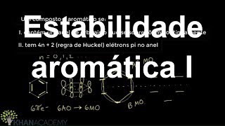 Estabilidade aromática I  Compostos aromáticos  Química orgânica  Khan Academy [upl. by Adlai]