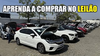 APRENDA A COMPRAR CARRO NO LEILÃO [upl. by Ytok]