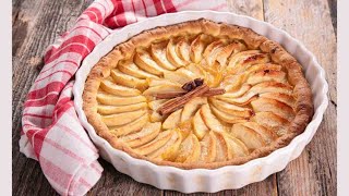 Recette Tarte aux pommes à lalsacienne [upl. by Hanae]