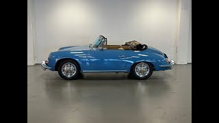 PORSCHE 356 C 1600 Reutter Cabriolet Bj 1963 [upl. by Omari]