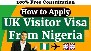 UK Visitor Visa from Nigeria  How to Apply UK Tourist Visa from Nigeria [upl. by Armmat]