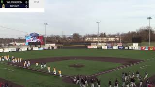 MSJ Baseball vs Wilmington College [upl. by Elodia321]