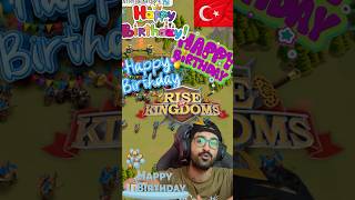 6 Sene Rise of Kingdomsda neler yaptık HAPPY BIRTHDAY  RoKEvolution riseofkingdoms shortsfeed [upl. by Ik]