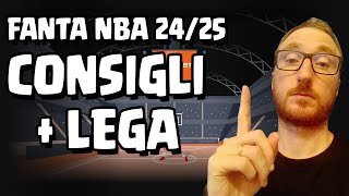 I consigli per il Fanta NBA 202425  Quotazioni e logiche DUNKEST [upl. by Chad]