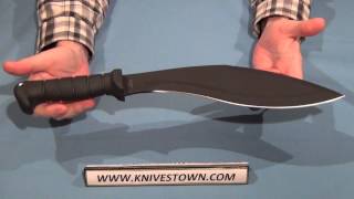 Black KABAR Kukri Machete Model 1249 [upl. by Reppep456]